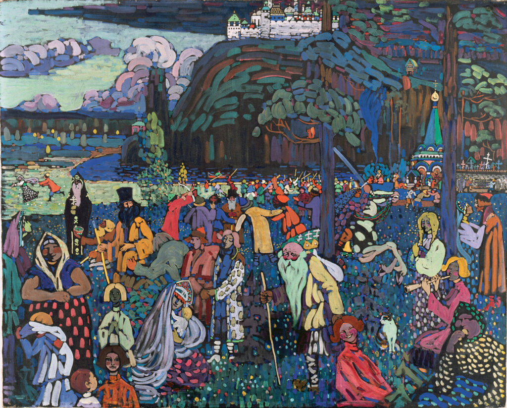 Wassily Kandinsky, Das Bunte Leben (The Colorful Life), 1907